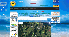 Desktop Screenshot of burnie.info