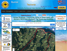 Tablet Screenshot of burnie.info